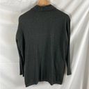 Primark  Open Frit Charcoal Grey Cardigan Sweater Size Medium Photo 3