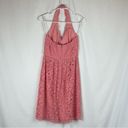 David's Bridal David’s Bridal Coral Lace Halter BalletCore Party Event Dress NWOT Size 2 Photo 3