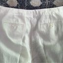 Ralph Lauren Lauren  Cream/Off white 100% Linen Fully Lined Wide Leg Pant Size 8 Photo 4