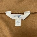 Terra & Sky women 2X 20W-22W sweater vest lightweight v-cut tan Photo 6