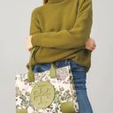 Tory Burch  tote purse 82268 Ella Printed Bag Winter Sage Handbag Photo 5