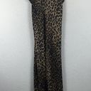 ALLSAINTS  Hera Leopard Print Satin Sleeveless Midi Slip Dress Medium Photo 4