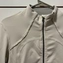 Lululemon  White Zip Up Jacket Photo 3