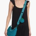 Kurt Geiger  Crochet Crossbody Bag Emerald Green Photo 1