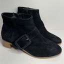 Jack Rogers  Boots Women's Izzie Size 9 Black Block Heel Ankle Booties Photo 2