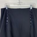 The Row M&J Collection Black Double Sailor Button Pencil Skirt Size 12 Photo 1