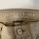 American Eagle  Khaki Super Stretch Skinny Jeggings Photo 11