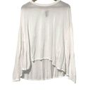 Sweaty Betty  White Easy Peasy Long Sleeve Top Size Small Photo 0