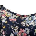 Ralph Lauren Lauren  Palm Beach Navy Floral Cottagecore Maxi Skirt NWT 10 Photo 3