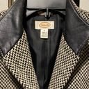 Talbots  Wool & Leather Blazer Size 6 Photo 1