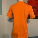 Champion  Shirt Top size XS Extra Small Top Orange Shirt Short Sleeve Photo 3