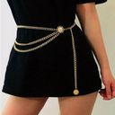 Golden Plated Tassel Belt Chain Elegant Alloy‎ Accessory Versatile Style Gold Photo 0