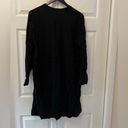 Eileen Fisher NWT  tencel crepe black dress medium Photo 4