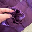 St. John’s Bay  purple puffer coat with hood size Large Photo 4