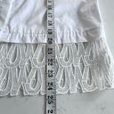 Jason Wu  White Poplin Blouse Lace Trim Reworked  XS Photo 5