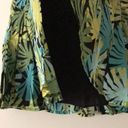 Apt. 9 Women’s  palm leaf printed skirt short fully lined pleated cotton Sz 8 full Photo 2