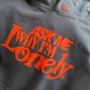 Lonely Ghost Heavyweight Sweatshirt - Ask Me Why I’m Lonely Photo 5