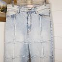 Revice Denim  NWT Lover 4Ever Light Wash High Rise Straight Leg Grid Jeans Sz 30 Photo 8