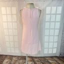 Babaton  Aritzia Pink Crew Neck Split Back Sleeveless Mini Dress Size 2 Photo 4