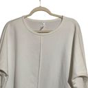 Spanx  Womens Size Medium White Perfect Length Dolman Sweatshirt Blouse Top Photo 1