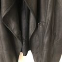 Vince Leather Vest Black Large Photo 12