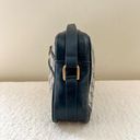 Gucci Vintage  Blue GG Canvas and Leather Shoulder Bag Photo 4