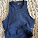 Outdoor Voices  Slashback Crop Top Navy Size Small Photo 8