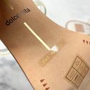 DV by Dolce Vit Dolce Vita Noles Nude Crystal Clear Strap Square Toe Minimalist Mule Sandal Heel Photo 9