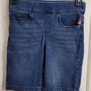 DKNY  Stretch Denim Bermuda Shorts Size Small Photo 0