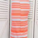 Brat Star  Neon Striped Pencil Skirt Small White Pink Photo 3