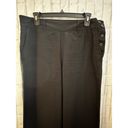 Ralph Lauren  Black Wide Leg Linen Tencel Pants w/pockets Sz 12 Photo 2