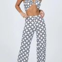 Princess Polly Black and White Latiana Floral Checkerboard Pants + Top Set 8 Photo 8