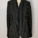 cupio  open front draped cardigan sweater L Photo 0