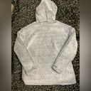 32 Degrees Heat  (Large) White and Gray Fur Hoodie Photo 3