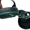 Chacos Chaco ZX2 Classic Hiking Outdoor Casual Sandals Womens Teal Black Size 10 Photo 7