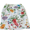 Coldwater Creek  Linen pencil skirt Floral Size 10 Photo 1