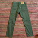 Levi's NWOT ARMY GREEN WHITE TAB  511 SLIM JEANS Photo 5