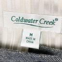 Coldwater Creek  Linen Blend Two Button  Lined Blazer Jacket, Size Medium Photo 2