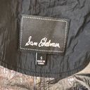 Sam Edelman  Black Hooded Longline Water Resistant Windbreaker - Small Photo 7