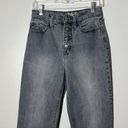 Universal Threads Universal Thread Vintage Straight Gray Wash Button Fly Jeans Size 4/27R Photo 1