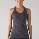 Lululemon  Cool Racerback II Wee Are From Space Deep Coal Battleship Size 4/6 Photo 1