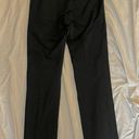 Jil Sander $960  36 6 Trousers Pants Straight Leg Nylon Slacks Cigarette Black Photo 1