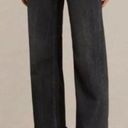 ALLSAINTS NWOT  Mazzy Black Cropped Wide Leg Raw Hem Jeans Size 25 $249! Photo 0