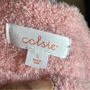 COLSIE | Pink Terrycloth Bralette Sz L Size L Photo 5