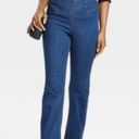 Macy's COPY - Women's Relaxed Fit Pull-On Flare Jeans Knox Rose blue trousers size M l… Photo 2