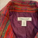 Coldwater Creek  S Open Front Jacket  Blazer Red Photo 2