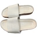 Coconuts by Matisse  Women's‎ Shift Leather Slip On Slide Sandals White Size 6M Photo 4