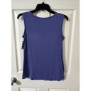 Alfani  Womens Size Extra Small Ultra Violet Layered Ruffle Tank Top NWT Photo 5