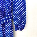 Talbots  Vintage Mock Neck Belted Polka Dot Dress Size 4 Photo 2