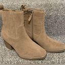 Universal Threads NWT Universal Thread Tan Solita Suede Boots Photo 0